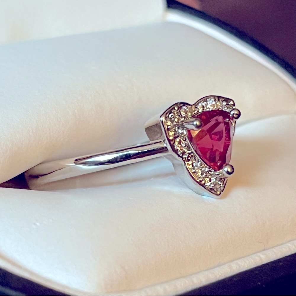 Ruby Halo Ring - Picture 8 of 8